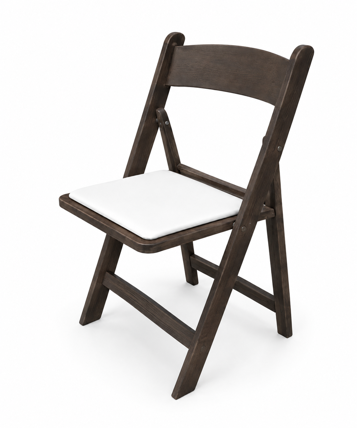 Wedding Chair | Walnoot | Wit Kussen